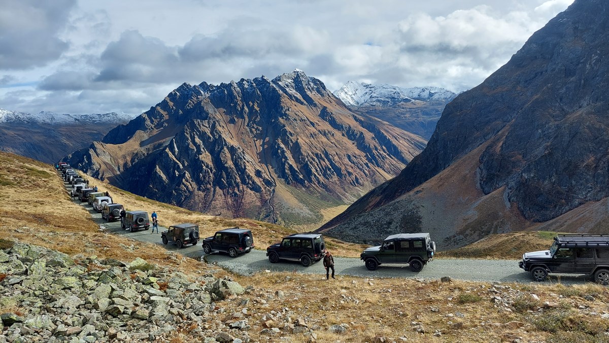 G Wagen in Montafon