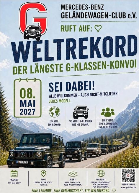 G-Klasse weltrekord