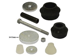 RAHMENLAGERKIT MITTE/HINTEN 11MM SCHEIBE