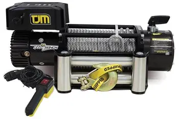TJM WINCH 12V 4300KG IP67 STEEL-ROPE