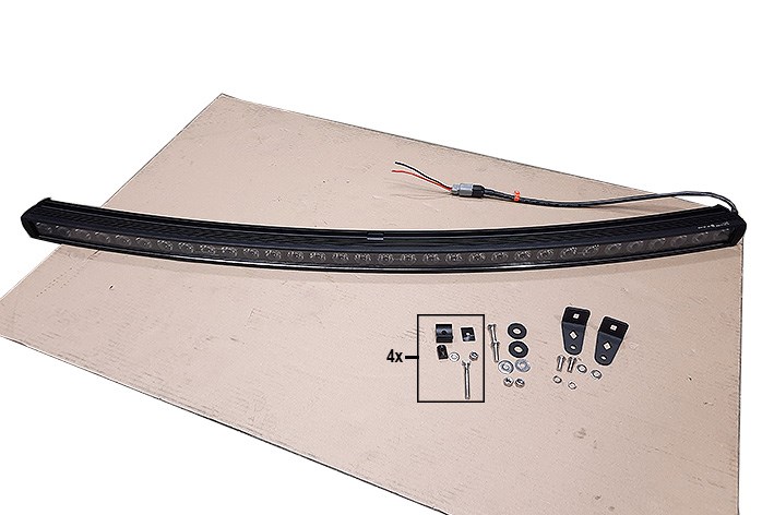 LED BAR 320W 26496LUMEN 1300MM BENT