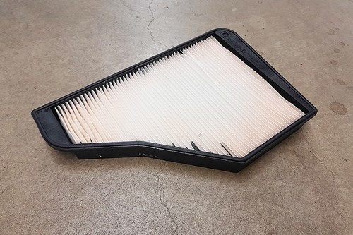 STAUBFILTER IN ANSAUGSCHALE