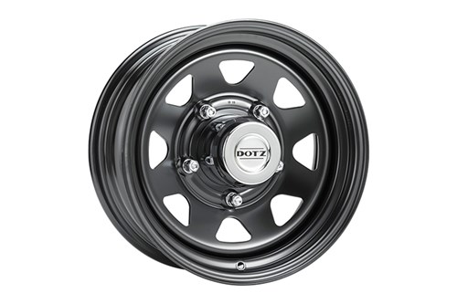 STEEL RIM 7Jx16 ET40 BLACK BRILLIANT