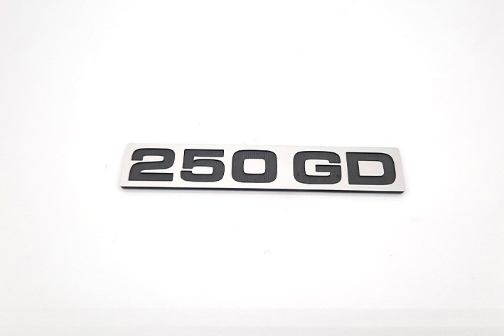 SPIEGELSCHILD 250GD CHROM OHNE STIFTE