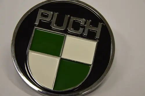 PUCH G EMBLEM KÜHLERGRILL D=100MM