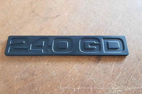 EXMIRROR PLATE 240GD BLACK WITHOUT POLT