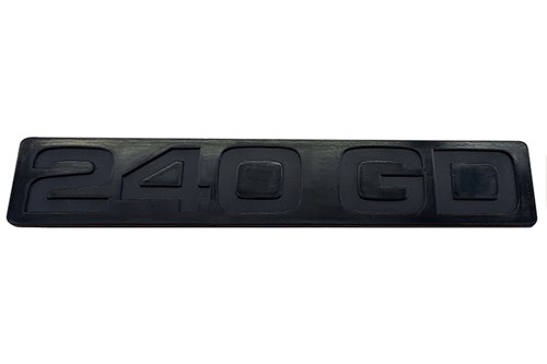 TYPENZEICHEN 240GD, sw