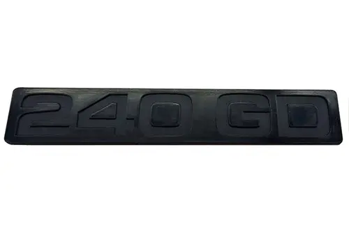 TYPENZEICHEN 240GD, sw