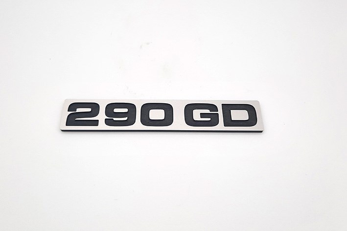 SPIEGELSCHILD 290GD CHROM OHNE STIFTE