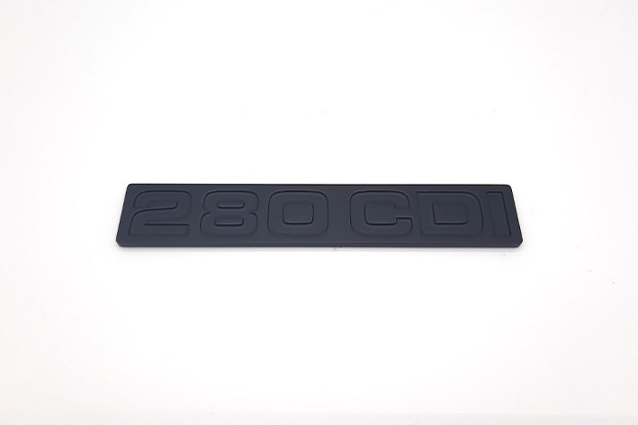 SPIEGELSCHILD 280CDI SCHW. OHNE STIFTE