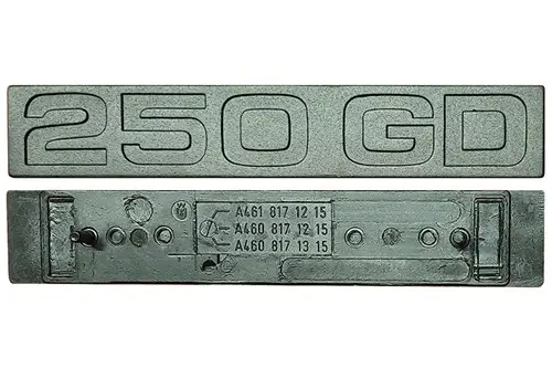 TYPENZEICHEN 250GD