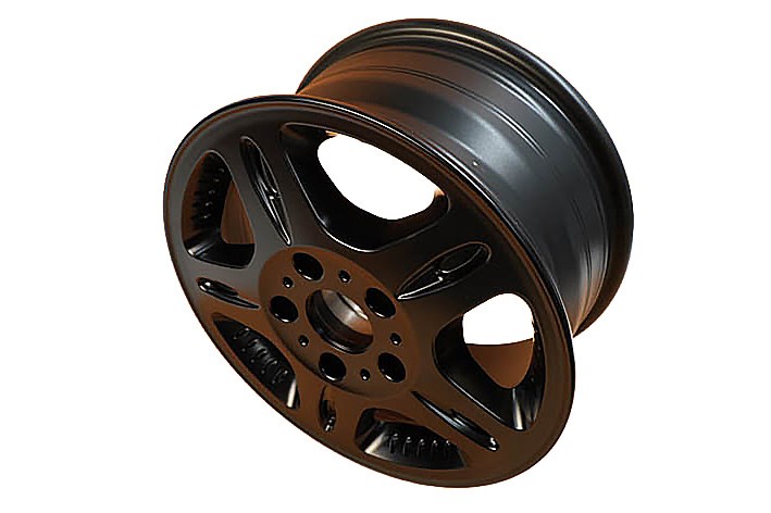SCHEIBENRAD 7,5JX16H ET43mm schwarzmatt