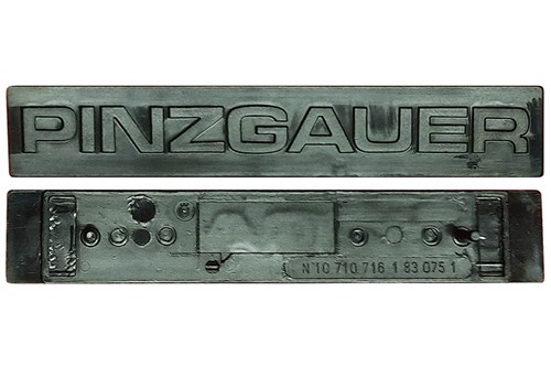 PLATE  PINZGAUER