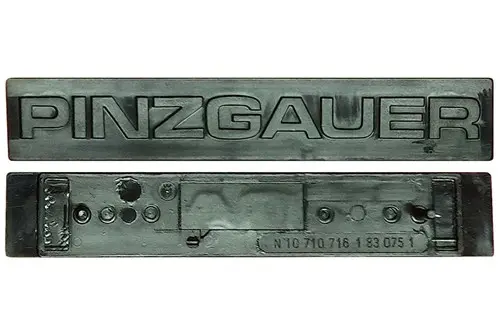 PLATE  PINZGAUER