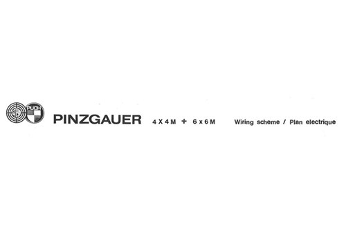 STROMLAUFP. PINZGAUER BENZIN ENGL. FRA.