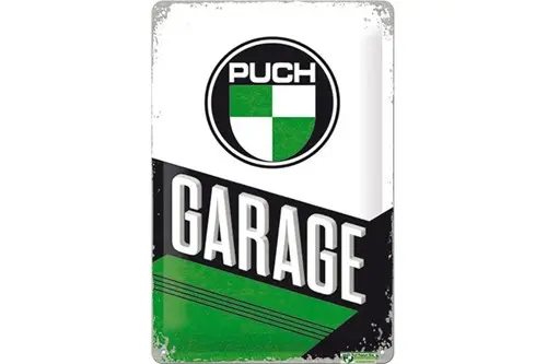 METAL SIGN PUCH GARAGE