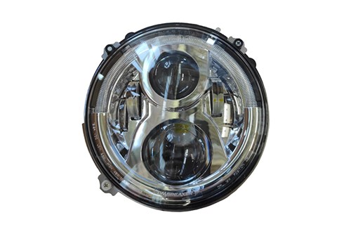 PUCH G LED SCHEINWERFERSATZ CHROM +LWR