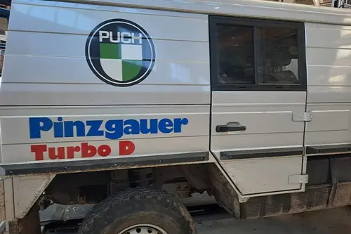 PINZGAUER TURBO D STICKER