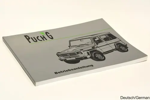 PUCH G OPERATION MANUAL