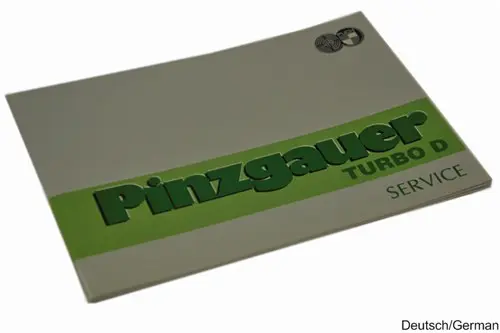 PINZGAUER SERVICE BOOKLET