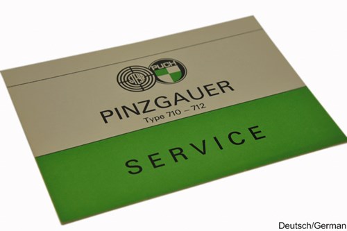 PINZGAUER WARTUNGSHEFT