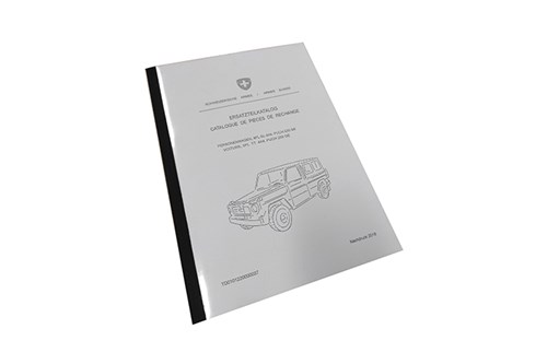 PUCH G230GE PARTS CATALOGUE