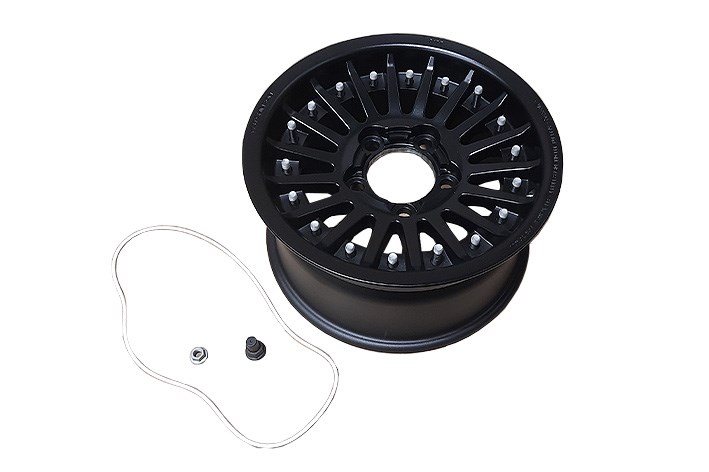 Felge BL 17x8,5" Pulver schwarz