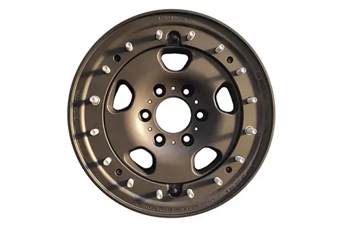 HUTCHINSON WA2207 ALUMINUM RIM BLACK