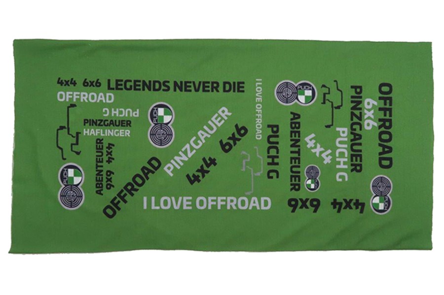 Puch Pinzgauer  grünes Bandana